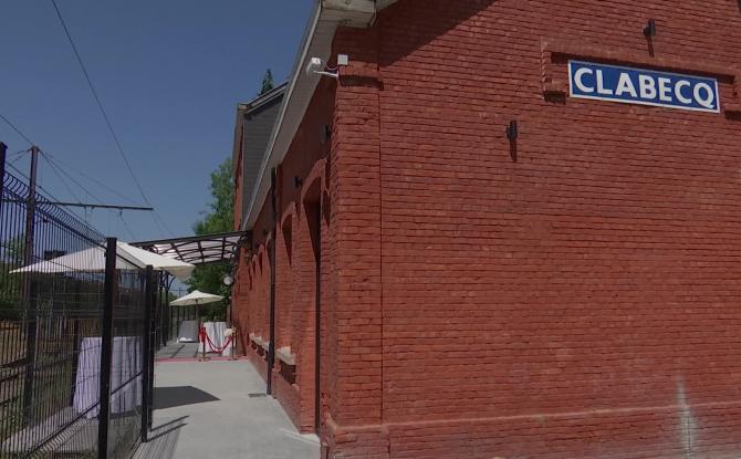 Une vie festive commence pour l'ancienne gare de Clabecq
