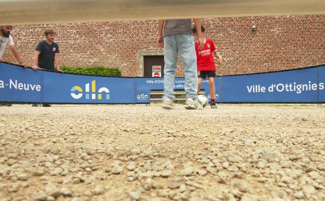 Un nouveau terrain de panna à Ottignies