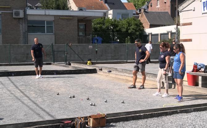 Les pompiers de Jodoigne ont organisé leur premier tournoi de pétanque
