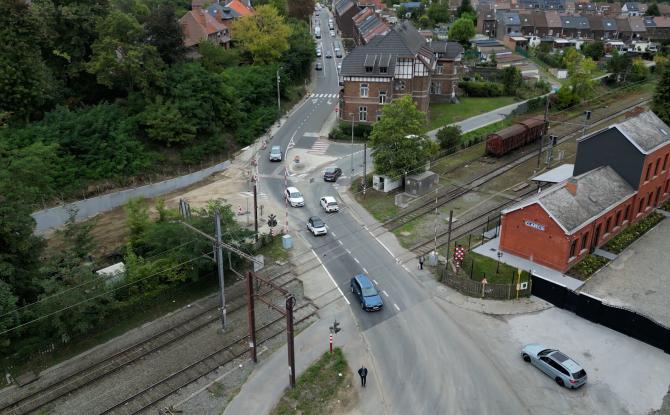 Tubize : le passage à niveau de la rue de la Déportation bientôt inaccessible