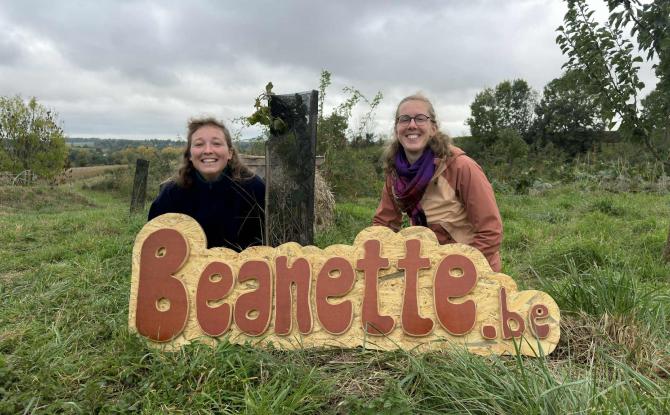 Beanette : Cécile et Audrey lancent un projet de maraîchage à Jodoigne