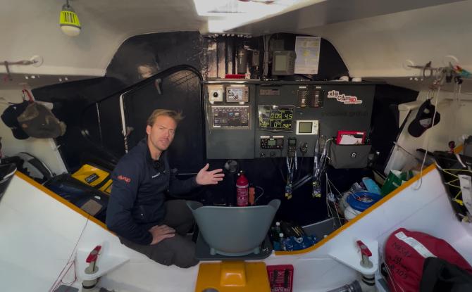 Transat Café L’Or : Jérôme Delire nous présente son Class40