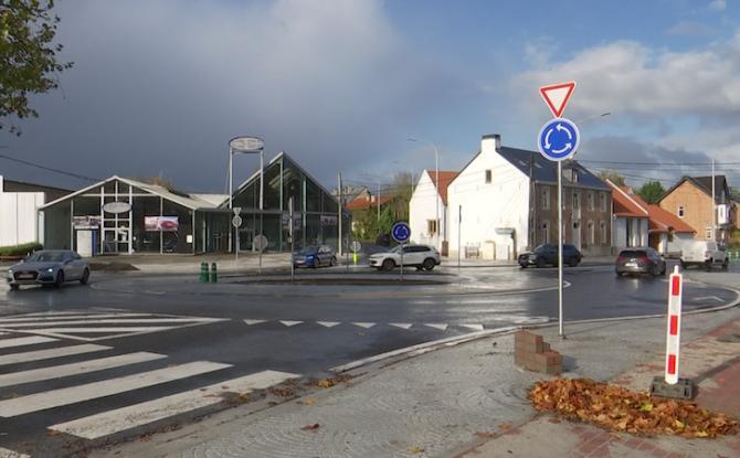 Beauvechain : Les travaux du giratoire d'Hamme-Mille enfin terminés