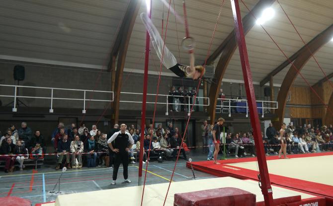 Gymnastique : début de saison réussi pour La Sauterelle au championnat national par équipe