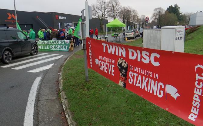 Grève : les zonings du BW à l'arrêt