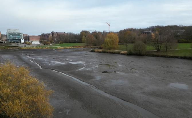 Minéralisation du lac de Louvain-la-Neuve : Késaco ?