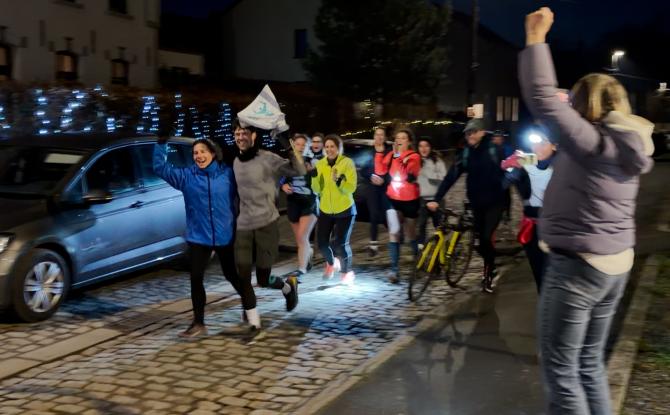 Run4What : deux coureurs relient Dunkerque à Nethen au profit des migrants