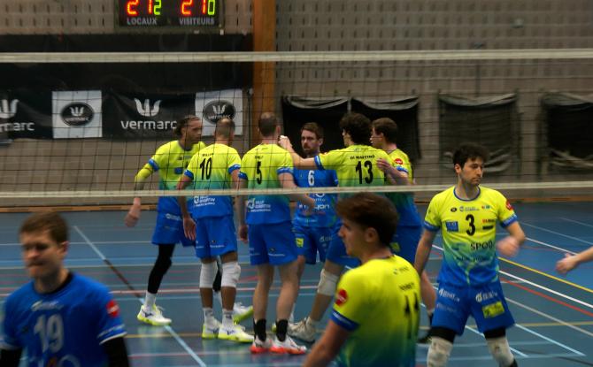 Volley N2B : l'équipe C n'a pas fait de cadeau à la B dans le duel des Guibertins