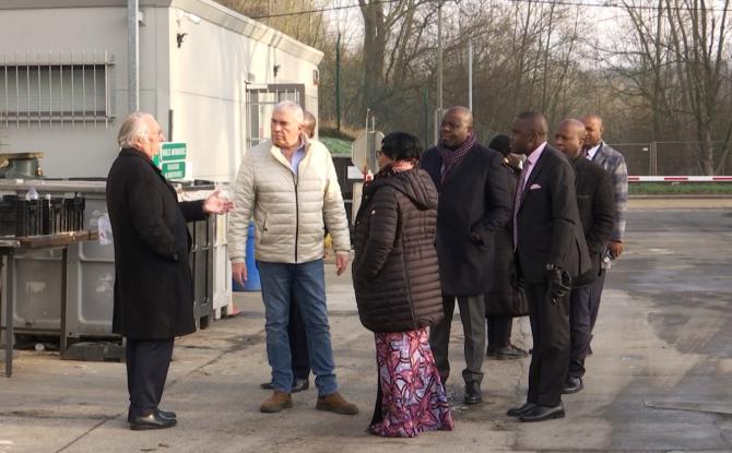 Une délégation congolaise en visite dans le BW