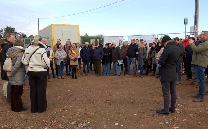 Le chantier de construction de la nouvelle crèche est lancé à Villers-la-Ville