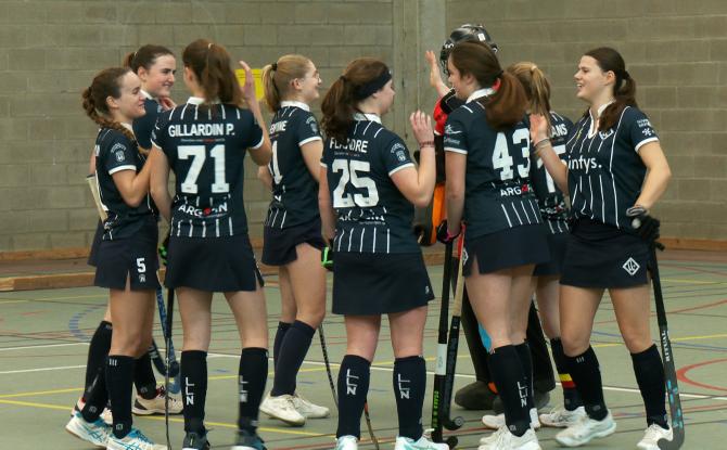 Hockey indoor (N1 Dames) : saison historique pour Louvain-la-Neuve qui monte en DH !