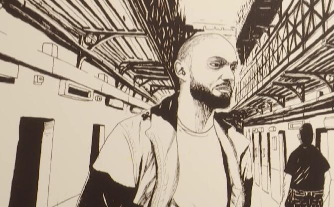 “La machine à broyer” : une exposition coup de poing à Louvain-la-Neuve sur la réalité carcérale