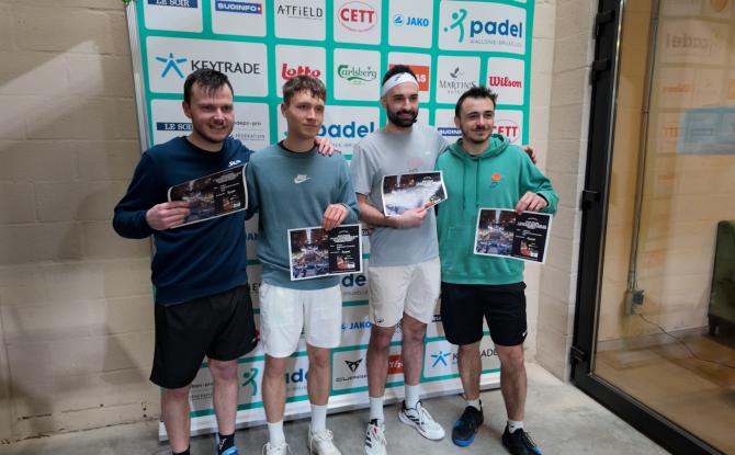 Padel Events accueillait ses premiers Championnats Padel Wallonie-Bruxelles
