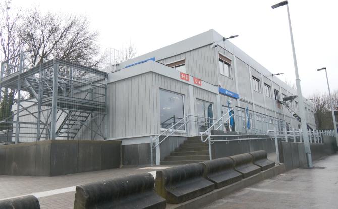 Ottignies : Ouverture de la nouvelle gare... provisoire