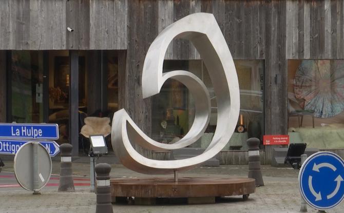 Lasne : Une nouvelle statue au centre de la commune