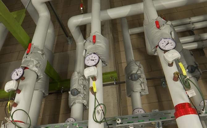 Lasne : Le centre sportif chauffé aux pellets