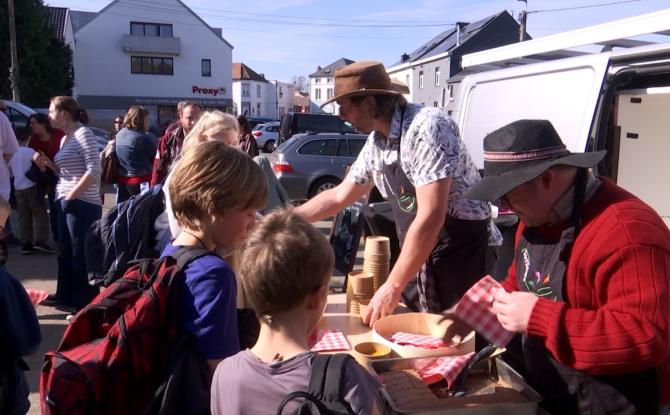 Sart-Messire-Guillaume : De la soupe bio à l'école