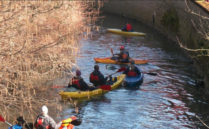 La Dyle exceptionnellement ouverte aux kayaks le temps d’un week-end