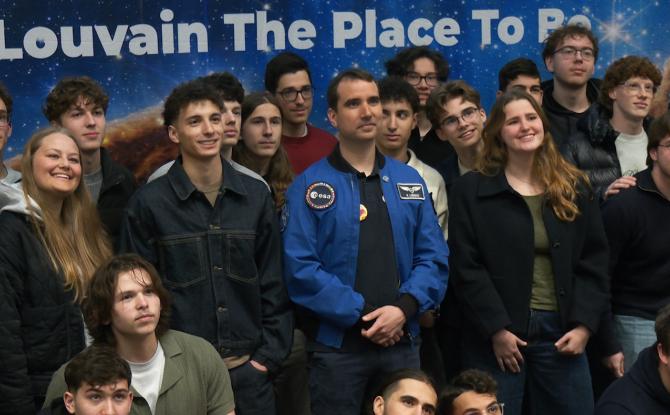 Printemps des Sciences : quand un astronaute belge inspire la relève