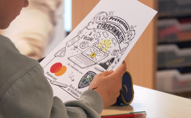 Cybersécurité : à Waterloo, des élèves formés pour éviter les pièges du web