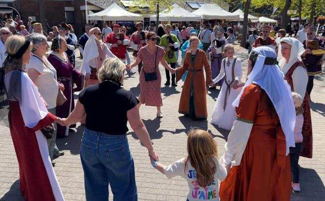 Grez-Doiceau : la fête de la Saint-Georges a animé le village dans une ambiance médiévale