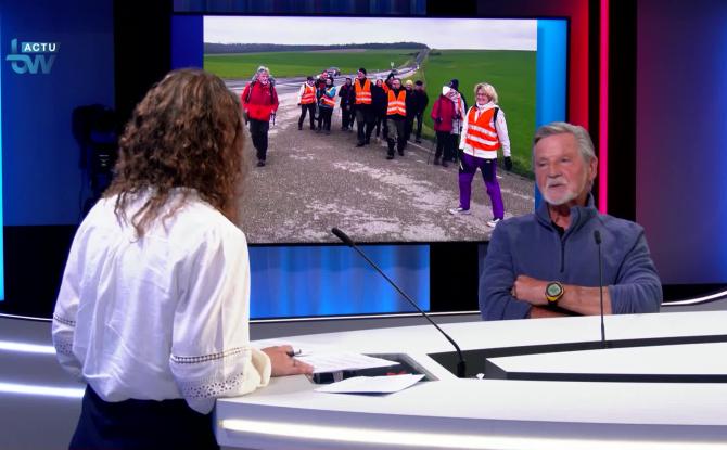 L'invité dans l'actu - Jean-Marie Van Butsele - Le Marcheur au grand coeur