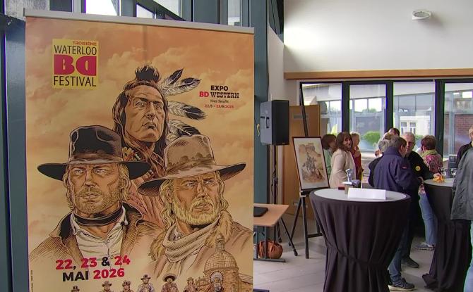Une 3e édition du Waterloo BD Festival sous le signe du western