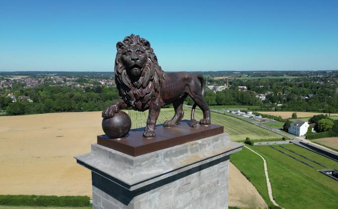 À Waterloo, le Lion retrouve toute sa superbe