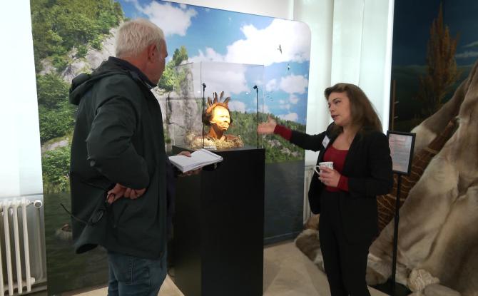 Le mésolithique à l'honneur au musée d'archéologie d'Hélécine
