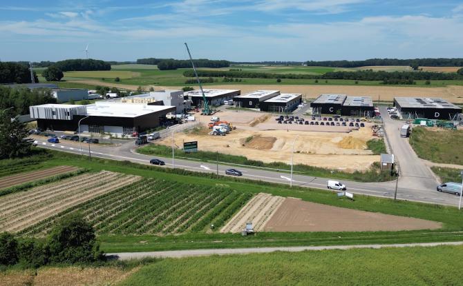 À Lillois, le parc d'affaires Tilia poursuit son développement
