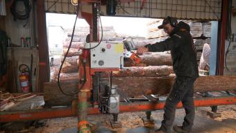 Eco le mag : Micro Scierie La Source